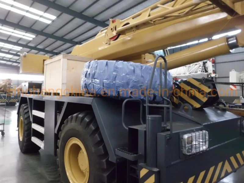 Lifting Equipment 4 Wheel Drives Rough Terrain Mobile Crane 30t