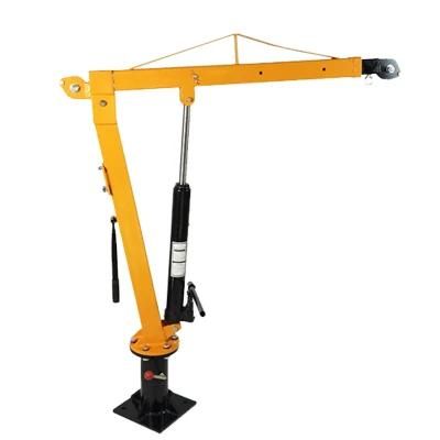 12V 24V Mini Truck Hydraulic Crane with Cable Winch