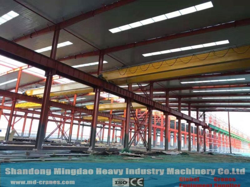 New Type Europe Style10 Ton 20 Ton 32 Ton Electric Double Girder Suspended Ceiling Overhead Crane Price