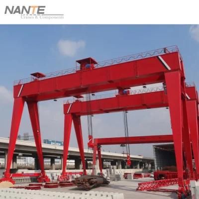 Convenient and Sturdy CE Approved Double Girder Truss Gantry Crane