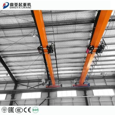 Dingya 2021 Variable Frequency Drive Single Girder Lifting 12.5ton Bridge Crane