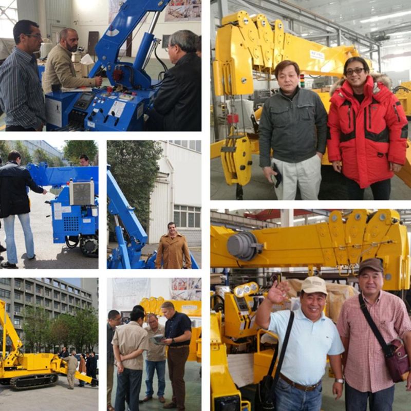 Customized Workshop Trackless Rubber Tyre 8ton 16ton Single Beam Crane Steel Structure Mobile Type Gantry Crane