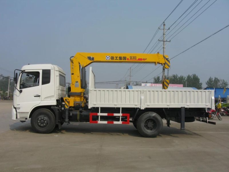 Sinotruk HOWO 4X2 Light Duty Crane Boom Lifting Lifter Folded/Straight Telescopic Crane Truck 3t to 16t Factory Direct Price