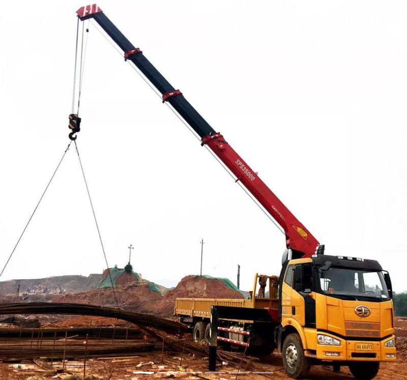 Sps25000 10 Ton Stiff Boom Crane Palfinger Boom Crane for Sale