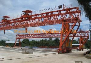 a Frame Box Type Double Beam Rail Mounted 50 Ton Gantry Crane