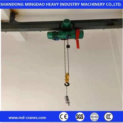 1t 5t 10t 15t 20t 25 Ton Remote Control Monorail Electric Single Girder Overhead Crane