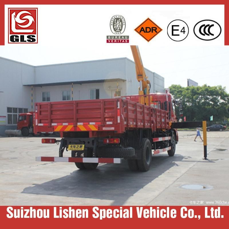 Dongfeng Crane Truck / Mounted Crane Truck Straight/Foldable Crane