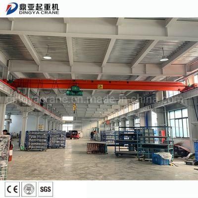 Frequency Motor Best Single Girder Overhead Crane 12 Ton