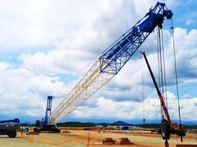 China Famouns Brand Scc1500A-5 150t Cralwer Crane for Bridge