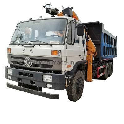 Customized 5ton 6ton 8ton 10ton Kunckle Crane Trucks with Knuckleboon Crane and Tray