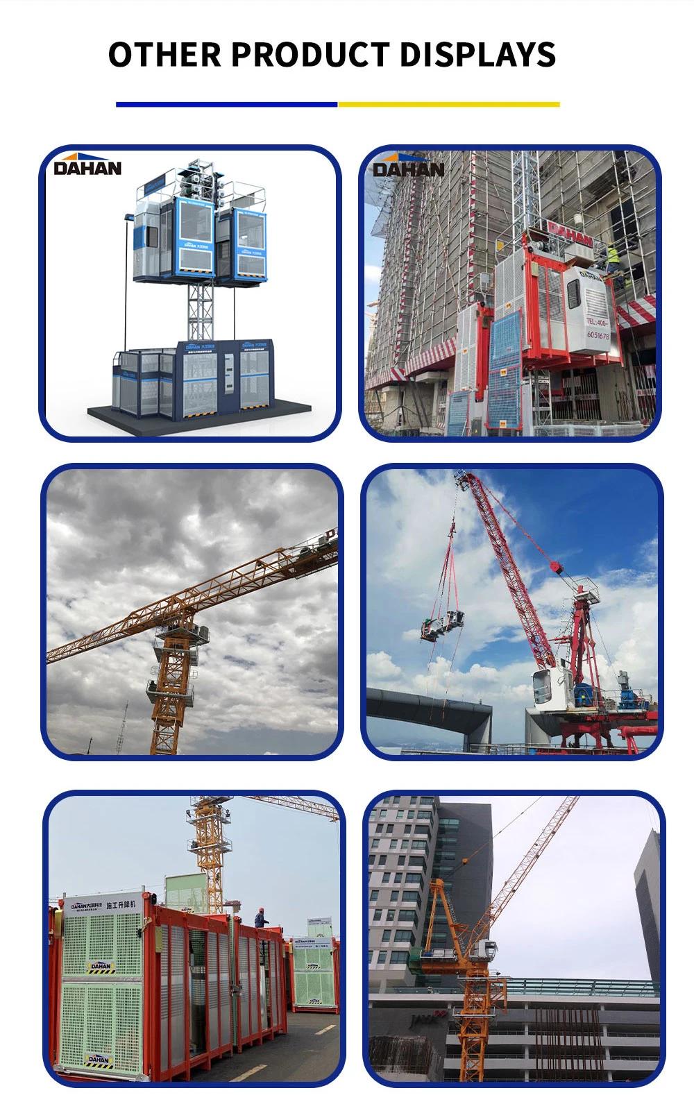 Factory Direct Construction Topkit Qtz125 Tc6024 H3/36b Tower Crane