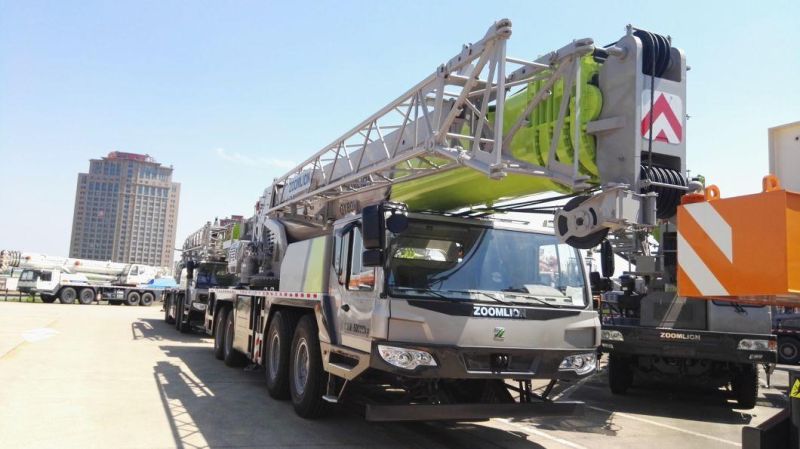 Famous Brand Zoomlion 80 Tons Ztc800V552 Mobile Truck Crane Hoist Lifting Pickup Machine