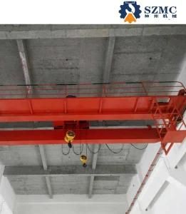 Best Selling 20ton Electric Hoist Double Girder Travelling Overhead Crane with Good Price