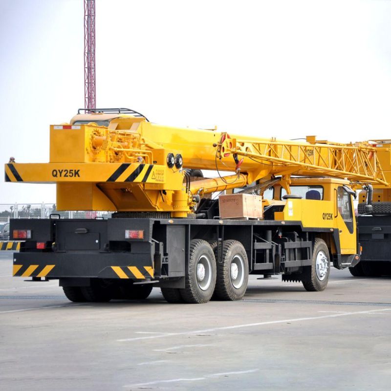 Hot Sale Truck Crane 25ton Mobile Truck Crane Qy25K5l with 5 Section Arm