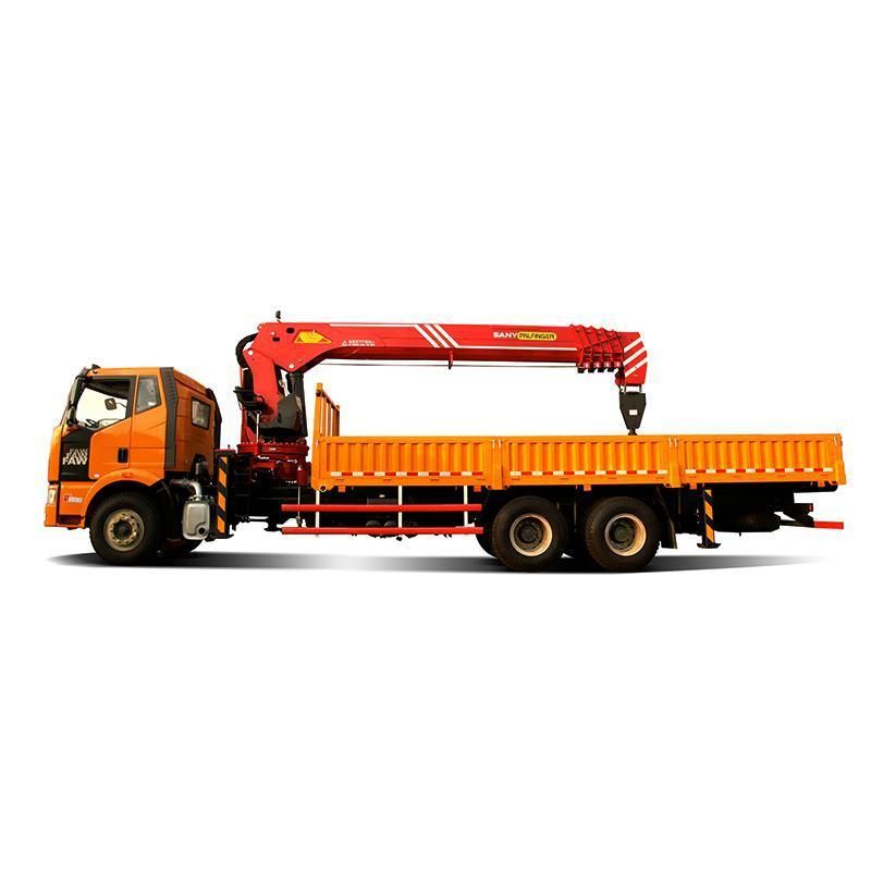 China Brand 14 Ton Truck Crane New Truck Mounted Crane Price Sps35000