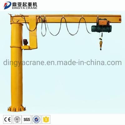 Dy High Quality New Designed 10t 12t 14t Jib Crane with Electric Hoist