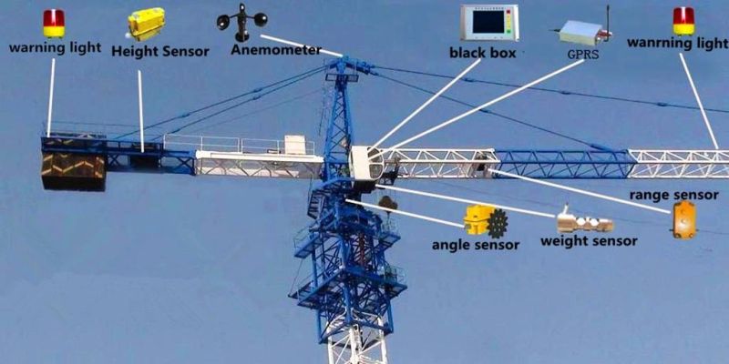 Hot Sale 30m Height 4t Tc5010 Small Tower Crane Good Price