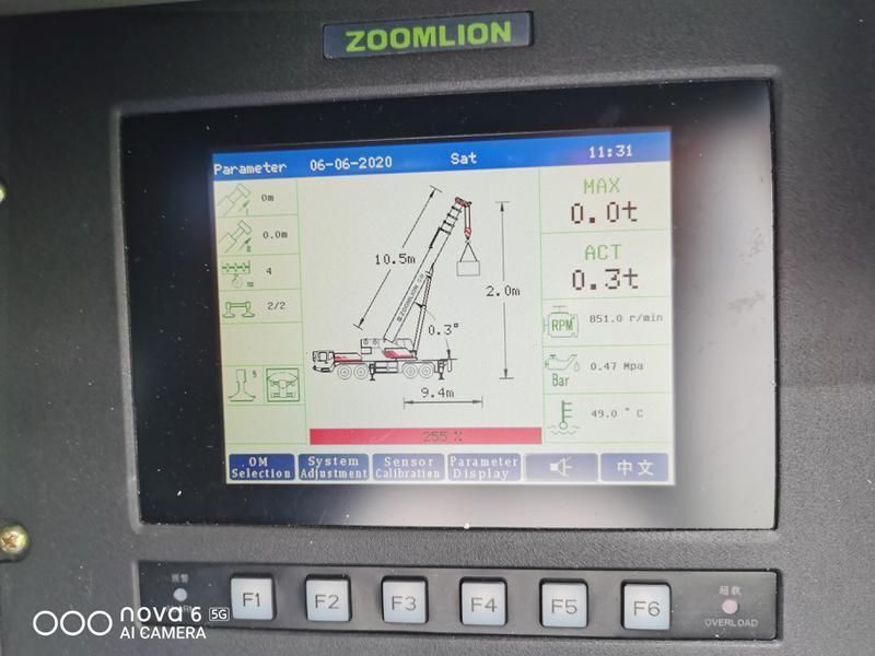 Good 25 Ton Zoomlion Truck Crane Ztc250A552 with Nice Discount