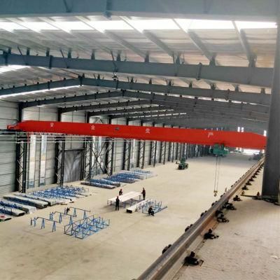 Wireless Remote Control China Manufacture 5ton Single Girder Bridge Crane for Factory