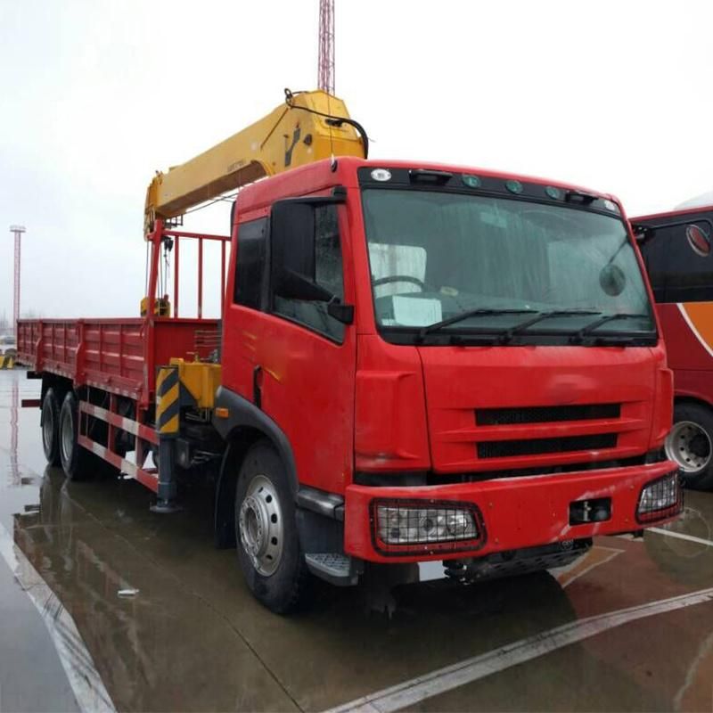 Sq10sk3q 10 Ton Construction Telescopic Boom Truck Mounted Crane