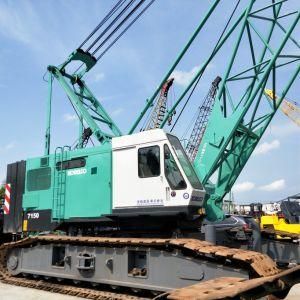 75%New Used Kobelco 7150 150ton Crawler Crane Cheap for Sale