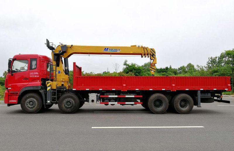 China Cheap Dongfeng 14ton 16ton Construction Truck Crane with Knuckle Telescopic Boom Truck Mounted Crane