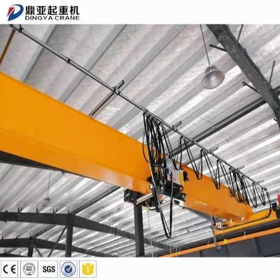 Dy Workshop 30ton Electric Hoist Double Girder Bridge Crane Overhead
