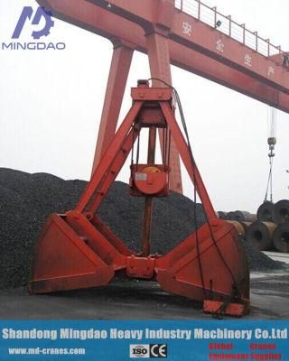 Mingdao Crane Brand Construction Gantry Crane with Grab Bucket