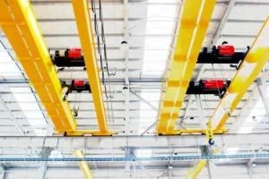 2 Ton Travelling Indoor Warehouse Used Double Girder Bridge Travelling Overhead Crane A5 Work Class