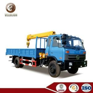 Dongfeng 4tons 5tons 6tons Truck Crane with 360 Degree All Rotation Telescopic Boom