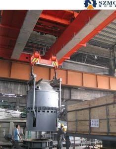 500t Metallurgical Casting Double Girder Overhead Crane Used in Steel Factory