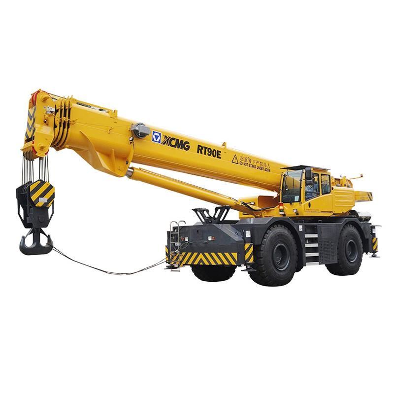 China 50 Ton Rough Terrain Crane in Europe with CE