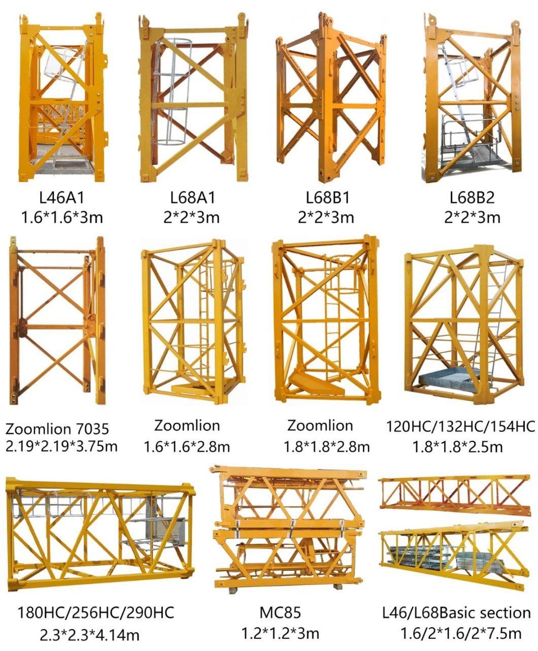 L68b2 Mast Section for Tower Crane Include Platform and Ladder