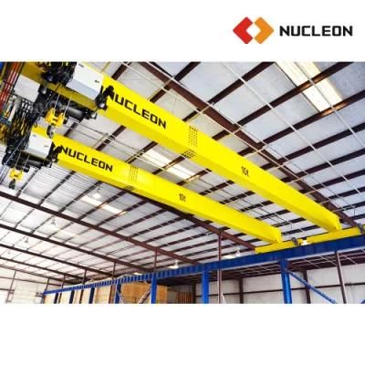 Steel Processing Manufacturing Shop Use Single Girder Eot Bridge Travelling Crane 4 Ton 6 Ton 7.5 Ton 8 Ton