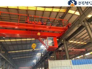 400t / 80t Double Girder Hook Winch Overhead Bridge Crane