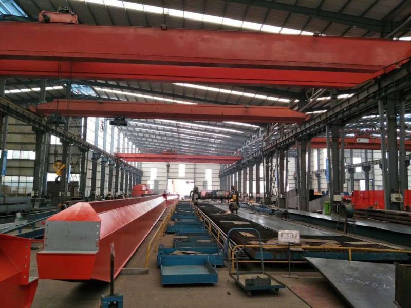 High Efficiency 10t Single Girder Overhead Crane for Philippines Customers