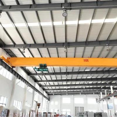 Chinese Manufacture Hot Sale Wireless Remote Control 10ton-16.5m Single Beam Bridge Crane