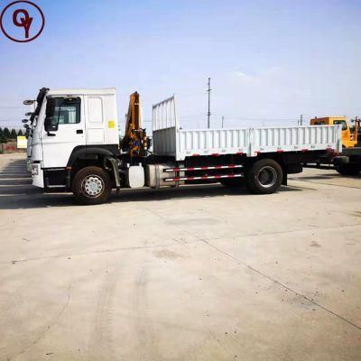 HOWO 12 Tons Truck-Mounted Crane Lorry Truck with Construction Equipment