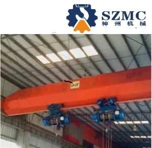 Light Duty 20t 32t 30ton Lde Model Overhead Crane with Double Electric Hoist