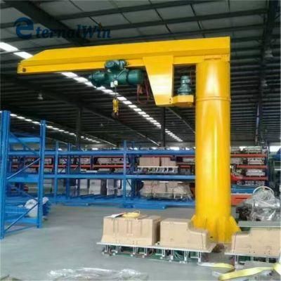 5 Ton Rotation 360 Degree Column Mounted Jib Crane for Warehouse
