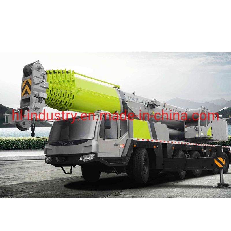 Zoomlion Ztc1500 150 Ton Mobile Crane Telescopic Boom Truck Crane Heavy Lifting Machinery on Promotion