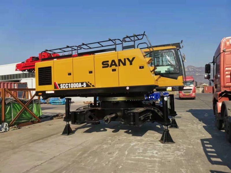 S-a-N-Y 100 Ton Crawler Crane Scc1000A Export to Egypt