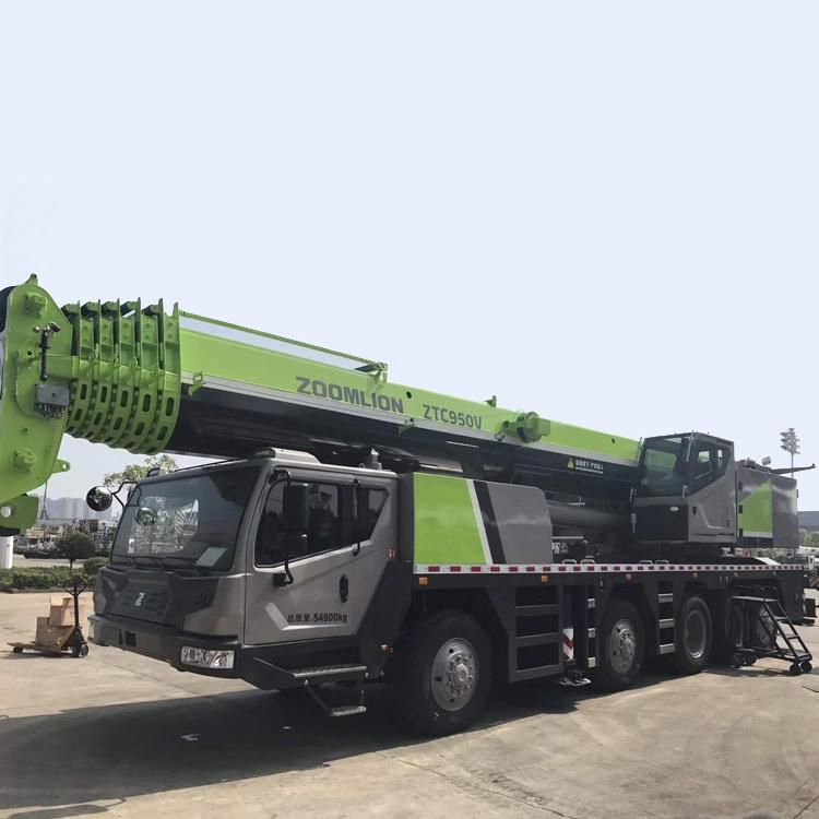 Zoomlion 4 Axles 100 Tons Truck Crane Machine