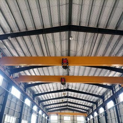 Dy Workshop Hoist Double Beam 10ton Overhead Bridge Crane