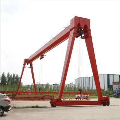 Light Duty Electric Hoist Trolly Beam 3ton Single Girder Gantry Crane