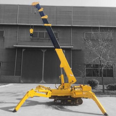 Kb5.0 Compact Crane Hydraulic Crawler Spider Crane 1ton 3ton 5ton