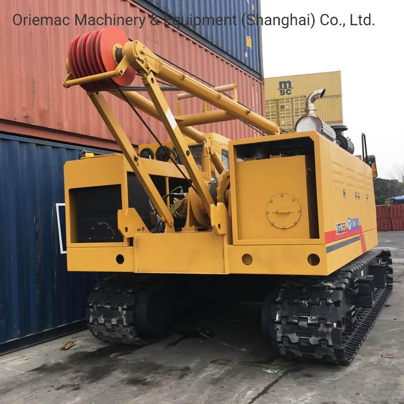 China Top Brand 55t Crawler Xgc55 Fuel Consumption Hydraulic Crawler Cranes