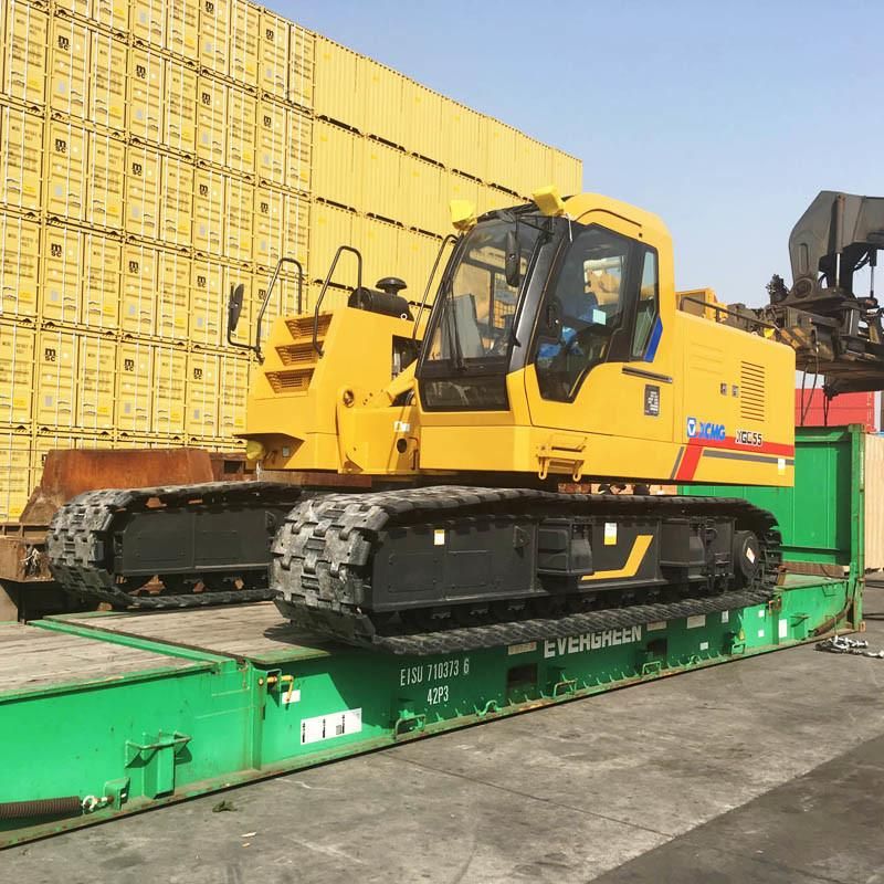 China 55t Crawler Crane Small Truck Crane with Weichai Engine