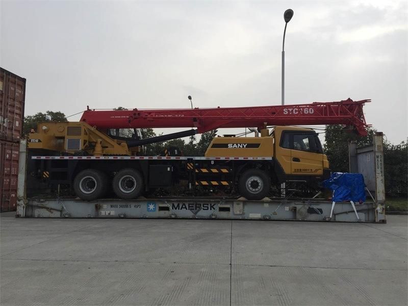 12ton 16 Ton Telescopic Boom Mobile Truck Crane Stc120 Stc160