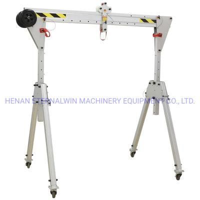 Workshop Indoor Mining Portable Single Beam Gantry Crane Portable Gantry Crane